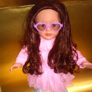 Brunette Madame Alexander doll 18 in  snow Day ski